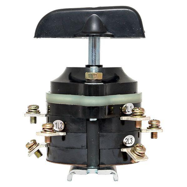 Переключатель пакетный 1-кл. 40А IP00 ПП 3-40/Н2 М3 исп.3 черн. EKF pp-3-40-3