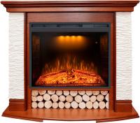 Royal Flame Каминокомплект Country - Орех/Сланец белый с очагом Emerald 28