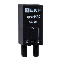 Модуль защитный с варистором 24В AC для промежуточных реле RP AVERES EKF rp-u-24AC