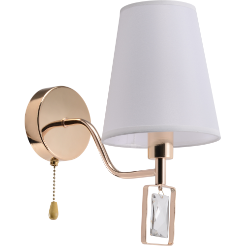 Бра Cristal 2095-401 настенный 1хЕ14 40Вт классика с выключателем Rivoli Б0062119