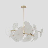 Crystal Lux Люстра Crystal Lux DANDELION SP10 GOLD