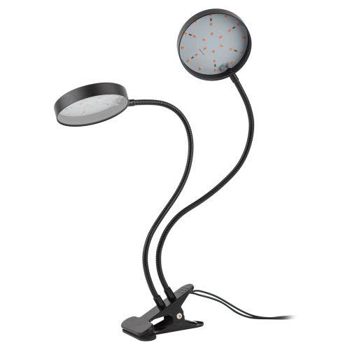 Светильник светодиодный FITO-20W-АLED-R 20Вт для растений красн./син. спектр на прищепке черн. Эра Б0053290