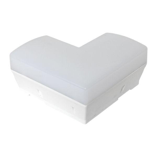 Коннектор фигурный для светодиодных линейных светильников ДБО-L бел. 8Вт 6500К IP20 LUMA EKF LBL-L-8-W-6500