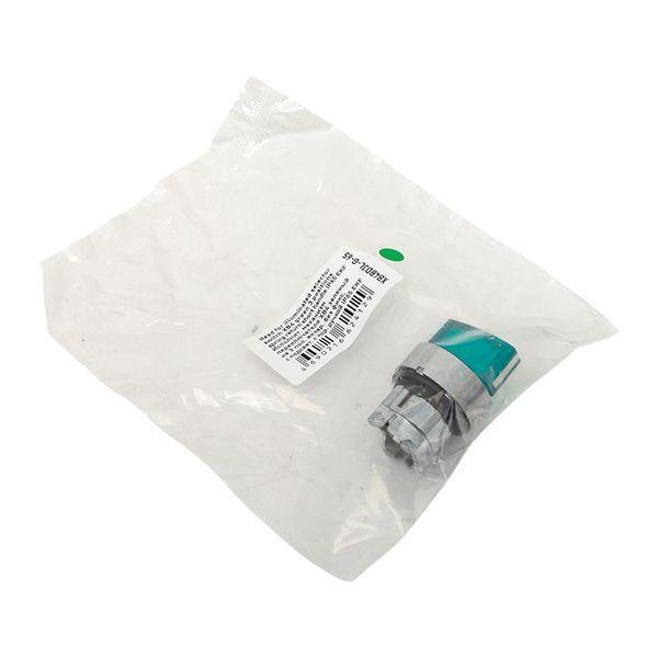 Механизм переключателя исполнительный ХB4 зел. на 3 положения возвратный без фиксации с подсветкой с короткой ручк IP65 EKF XB4BD3L-G-65