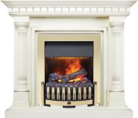 Dimplex Каминокомплект Dallas - Слоновая кость с патиной с очагом Danville Brass FB2