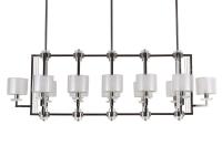 Подвесная люстра Newport 4408+4/S black glossy