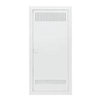 Щит комбинированный встраив. Nova 2 DIN-рейки + 2 монтаж. платы 4 габарит IP41 с метал. перфорированной дверью EKF nv-cb-pmd-2+2