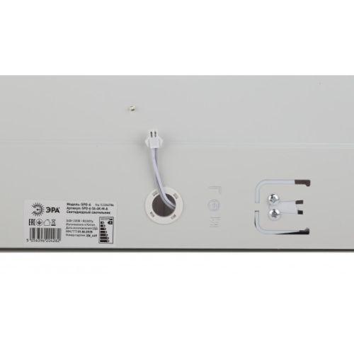 Светильник светодиодный SPO-6-36-4K-M-A2 36Вт 4000К 3200Лм 595х595х19 аварийный с выводом к БАП матов. Эра Б0062018