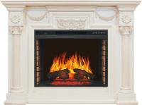 Royal Flame Каминокомплект London - Слоновая кость с патиной (28, 30) с очагом Vision 28 EF LED FX