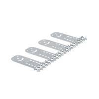 Пластина крепежная GSV H100 (4шт) в комплекте с крепежными элементами для монтажа DKC 30015K