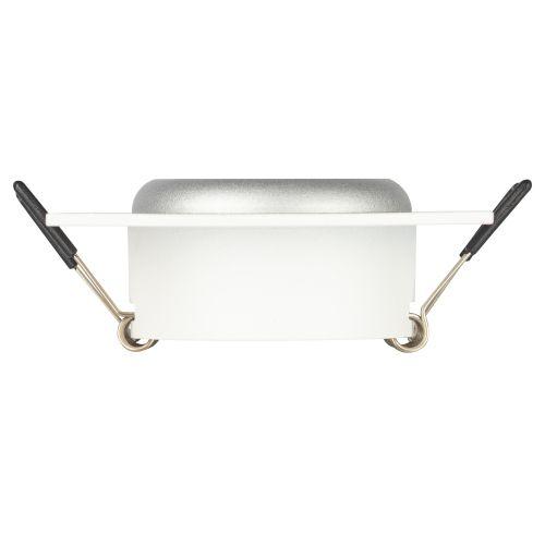 Светильник KL110 MR16 GU5.3 встраив. алюм. WH/SL бел./серебро матов. ЭРА Б0061532