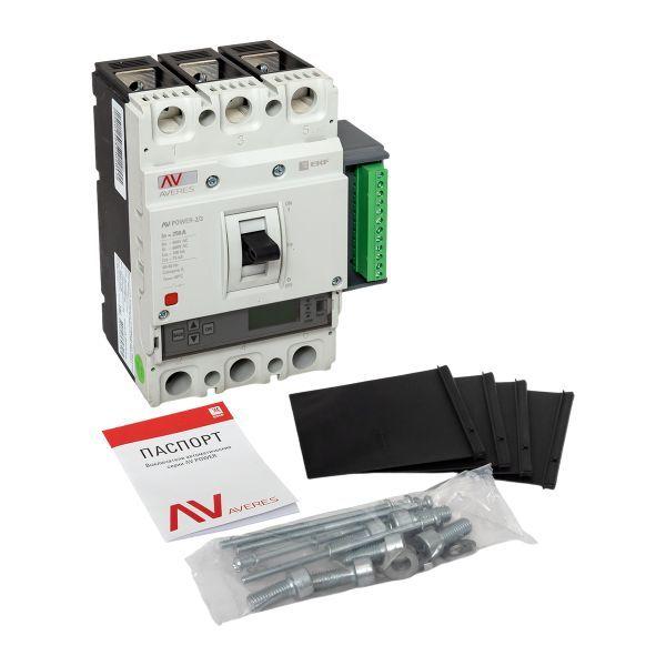 Выключатель автоматический 250А 100кА AV POWER-2/3 ETU6.2 AVERES EKF mccb-23-250H-6.2-av