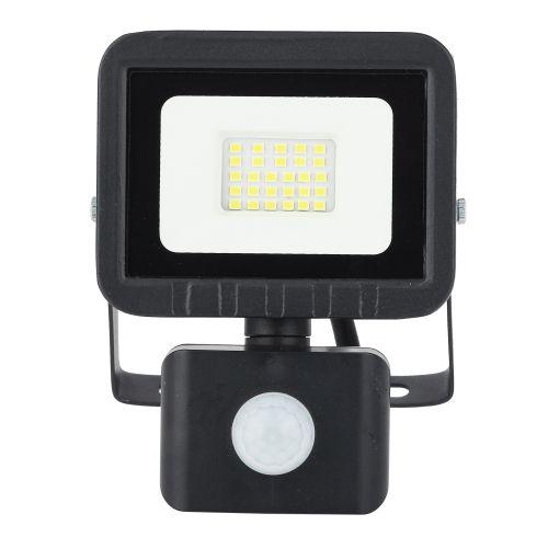 Прожектор светодиодный LPR-041-2-65K-020 20Вт 6500К 1600лм IP65 100х130х45 уличный датчик движ. регулир. Эра Б0043585