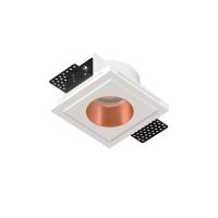 QUASAR 55 COPPER Встраиваемый потолочный гипсовый светильник