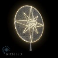 Макушка для Ели, тип 1, 220В, 57 Вт, В120*Ш100*Г35см