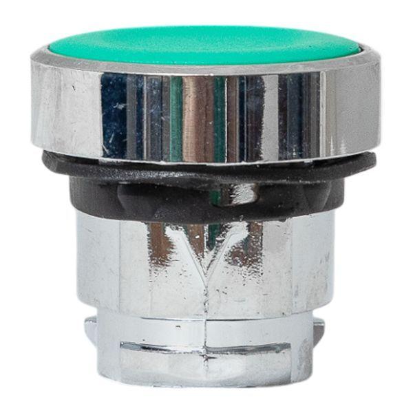 Механизм кнопки исполнительный XB4 зел. плоский возвратный без фиксации без подсветки IP65 EKF XB4BA-G-65