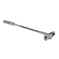 Держатель фасадный L400mm Ni PROxima EKF lp-d2302-ni