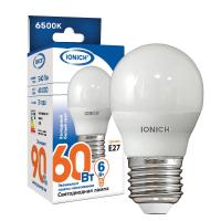 Лампа светодиодная ILED-SMD2835-G45-6-540-220-6.5-E27 (1116) IONICH 1543