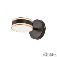 Бра Arte Milano 277599/1B BK/GD
