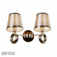 Бра iLamp W2401-2 Nickel
