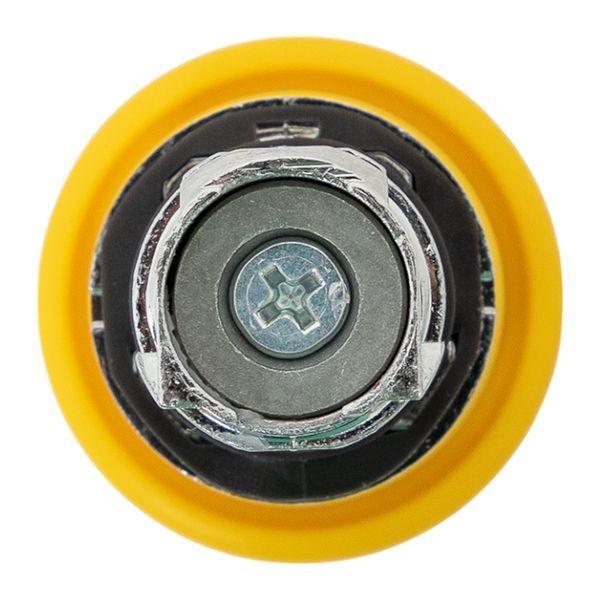 Механизм кнопки исполнительный XB4 "Грибок" желт. возвратный без фиксации без подсветки IP65 EKF XB4BC-Y-65