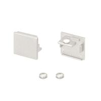 Заглушка SL-LINE-2522 WHITE глухая металл (комплект) Arlight 043120