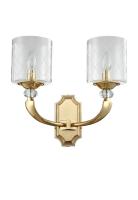 Crystal Lux Бра Crystal Lux GRACIA AP2 GOLD