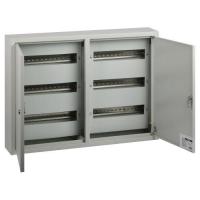 Корпус металлический навесной ЭРА ЩРН-90 2-х дверный (500х680х120) IP31 УХЛЗ сер. ЭРА Б0062925