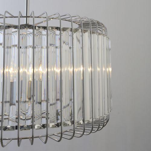 Люстра Sieglinde 1025-205 5хE14 40Вт хрусталь классика Rivoli Б0052467