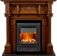 Dimplex Каминокомплект Oxford - Орех с очагом Brookline Black