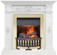 Dimplex Каминокомплект Derby - Белый дуб с очагом Danville Brass FB2