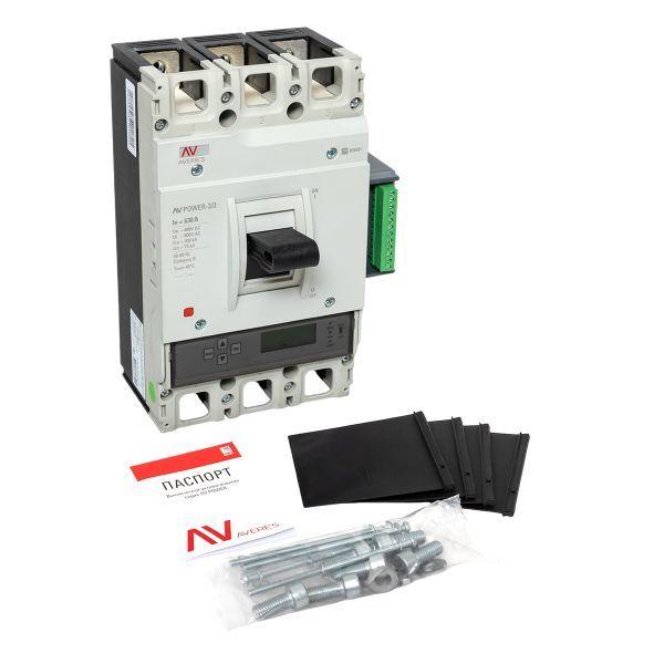 Выключатель автоматический 630А 100кА AV POWER-3/3 ETU6.2 AVERES EKF mccb-33-630H-6.2-av