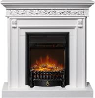 Royal Flame Каминокомплект Valletta - Белый (Ширина 1040 мм) с очагом Fobos FX M Black RC