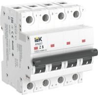 Выключатель автоматический модульный 4п Z 6А M06N-DC ARMAT IEK AR-M06N-4-Z006DC