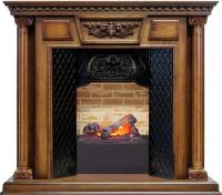 Dimplex Каминокомплект Olympia - Дуб антик / Кирпич с очагом Cassette 400 NH
