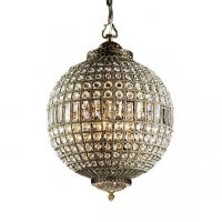 Подвесная люстра DeLight Collection KR0108P-3 antique brass