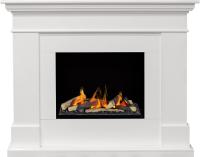 Dimplex Каминокомплект California - Белый (Глубина 380) с очагом Cassette 600 LNH-INT (с дровами)