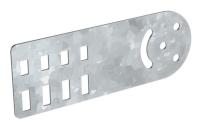 Пластина шарнирная H=80мм HDZ IEK CLM51D-PSH-080-HDZ