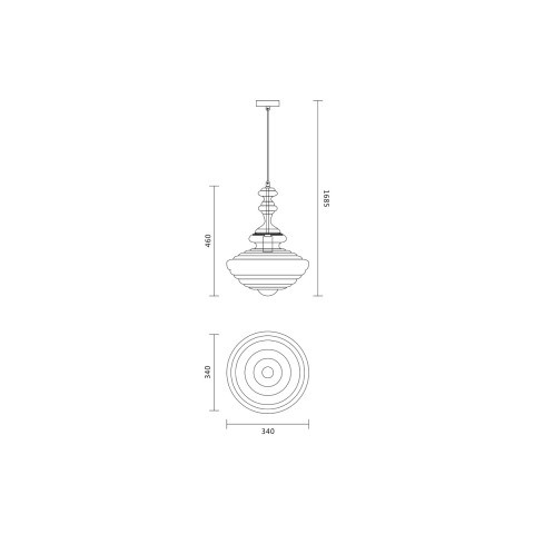 Подвесной светильник Vele Luce VL5223P21