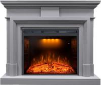 Royal Flame Каминокомплект Coventry Grey - Серый с очагом Emerald 28