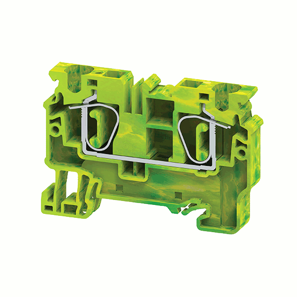 Клемма заземляющая пружинная OptiClip CXG-6-PE-I-(0.2-6)-PEN КЭАЗ 289761