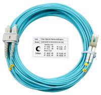 Шнур оптический duple FOP-50-LC-SC-25m x LC-SC 50/125 Cabeus 8474c