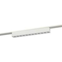 Светильник светодиодный трековый TRM-S5-2-12W4K WH 12Вт 4000К с направленным светом для тонкого магнитного шинопровода бел. Эра Б0059044