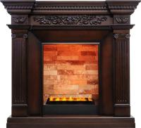 Dimplex Каминокомплект Amalfi - Махагон коричневый антик с очагом Cassette 400 LNH-INT PS (без дров)