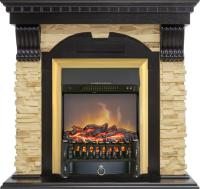 Royal Flame Каминокомплект Dublin - Венге / Сланец с очагом Fobos FX M Brass