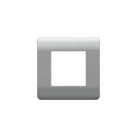 Рамка 1-м NEW3-E серебр. CHINT 431433