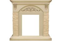 Dimplex Портал Dimplex Bern Сланец крупный бежевый / Алебастр темная патина