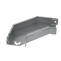 Угол для лотка горизонтальный 90град. 50х50 "ПЛЮС" RAL КМ PL4533