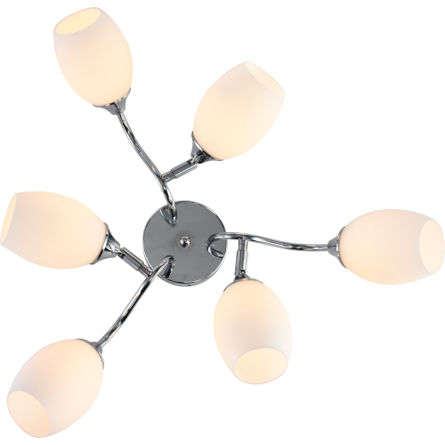 Люстра Hollie 3135-306 6хE27 60Вт модерн Rivoli Б0055379