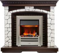 Dimplex Каминокомплект Glasgow - Темный дуб / Белый с очагом Chesford